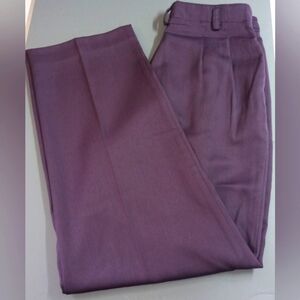 Elegant Purple Women's Trousers
